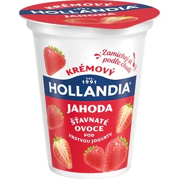 Hollandia Krémový jogurt jahoda 150g