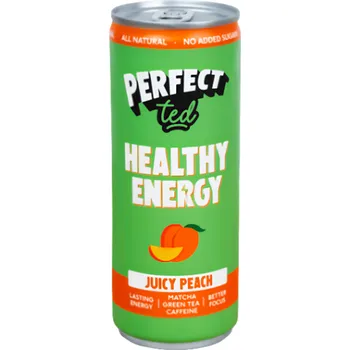 Natu Healthy Matcha Energy Drink broskev 250ml