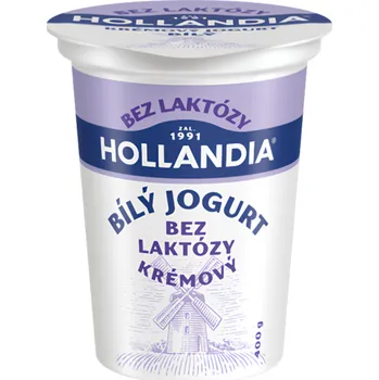 Hollandia – Jogurt bílý bez laktózy 400 g