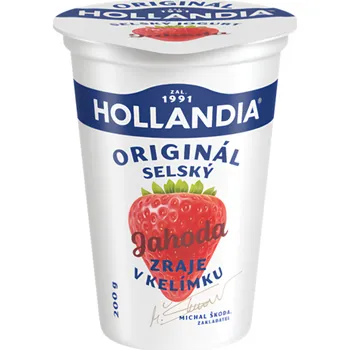 Hollandia Selský jogurt, jahoda 200g