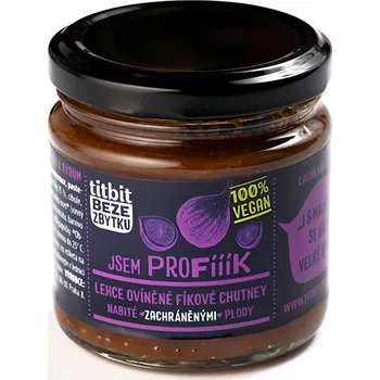 Omáčka Titbit Fíkové chutney profííík 180g