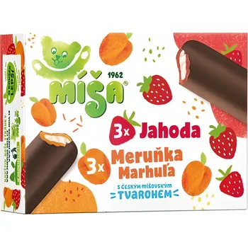 Zmrzlina Míša Ovocný nanuk multipack, 6x55ml 330ml