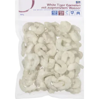 Maso a ryba ARO Krevety tygří bez hlavy, neloupané 26/30 800g