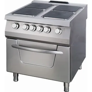 Sporák Maxima Sporák Premium - 4 hořáky - elektrický - dvojitá jednotka - hloubka 90 cm