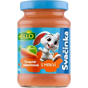 Hello Ovocně - zeleninová svačinka s mrkví 190g