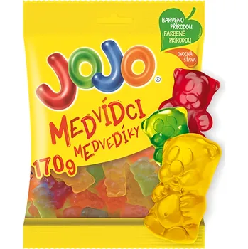 Bonbon Jojo Medvídci želé bonbóny s ovocnými příchutěmi 170g