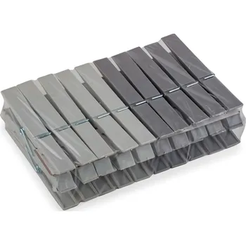 Toro Plastové kolíčky na prádlo, šedivé 2ASS 20ks