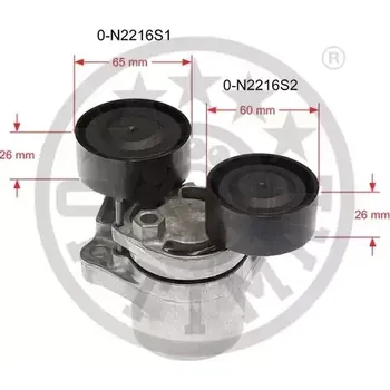 Motor automobilu OPTIMAL Napínák drážkového klínového řemenu OPT 0-N2216