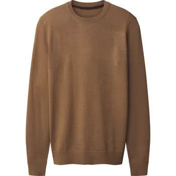 Pánský svetr esmara Men Pánský svetr z jemného úpletu s příměsí merino vlny (hnědá, S (44/46))