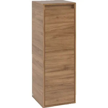 Koupelnový nábytek Villeroy & Boch Skyla - Boční skříňka 1000x350 mm, panty vlevo, Oak Kansas C80200RH