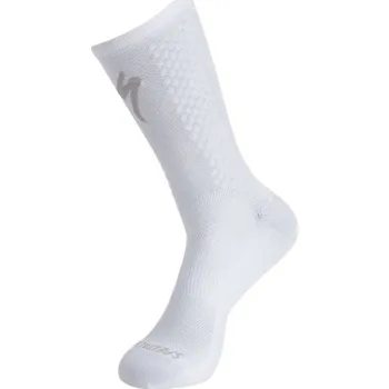 Pánské ponožky Ponožky Specialized Knit Tall white/silver Barva: bílá, Velikost: XL
