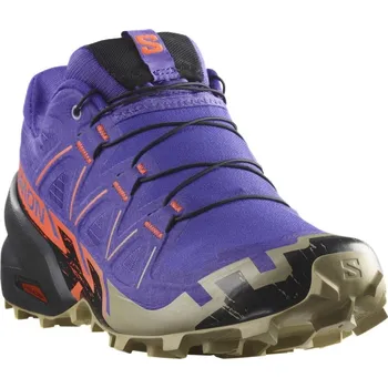 Dámská běžecká obuv Salomon Speedcross 6 W L47881500 - liberty/black/neon flamen 40 2/3