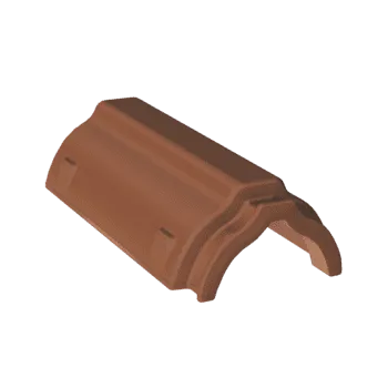 Střecha Mladost - PRO10 MAT - hřebenáč, hnědá