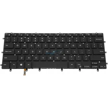 Náhradní klávesnice pro notebook Klávesnice Dell Precision 5510 5520 5530 5540 / LED
