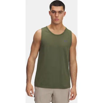 Pánské tílko Pánské tílko Under Armour Vanish Elite Under Armour zelená | krémová 3451793