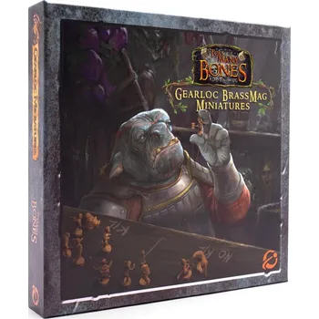 Příslušenství k deskovým hrám Chip Theory Games Too Many Bones: Gearloc BrassMag Miniatures