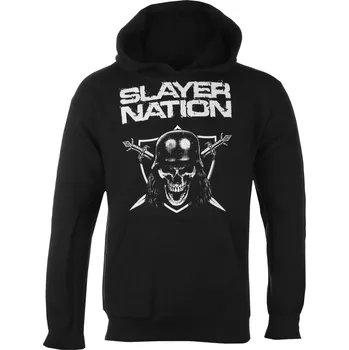 Pánská mikina mikina s kapucí pánské Slayer - NATION - PLASTIC HEAD - SL004SW - L