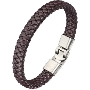 Náramek Náramek Elements Flatcord - Brown