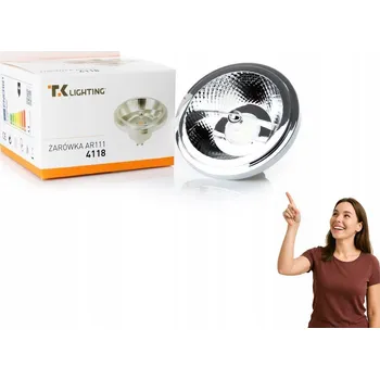 Žárovka LED žárovka AR111 230V 12W 4000K