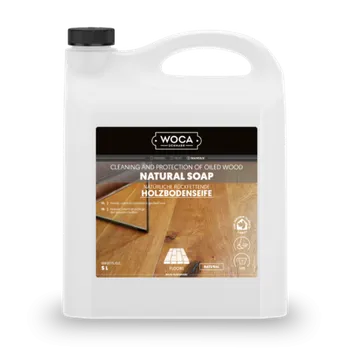 Čistič podlahy Woca Mýdlo na dřevěné olejované podlahy přírodní Objem: 5 l