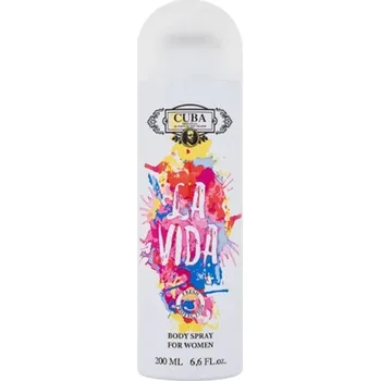 Cuba Cuba La Vida - deodorant ve spreji 200 ml + 2 měsíce na vrácení zboží