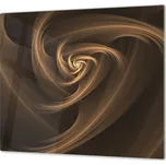 Glasdekor Ochranná deska čokoládový melír Rozměr V/Š: 55x90 cm, Lepení na zeď: Bez lepení na zeď