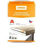 Potah na matraci Aminela - 100x70x10cm half and half šedá/oranžová