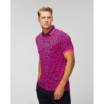 Pánské tričko Pánská Polokošile G/fore Mini Stars Ribcollar Tech G4mf23k241-dgp