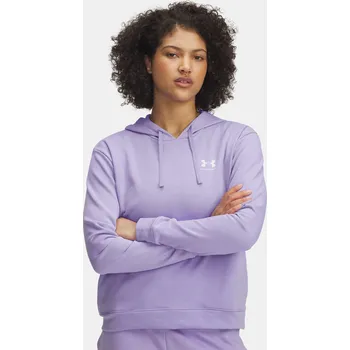 Dámská mikina Dámská mikina Under Armour UA Rival Terry Hoodie-PPL - Dámské Under Armour fialová 3451729