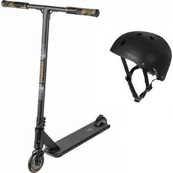 Koloběžka Výhodný freestyle set Movino MANIAC, GOLD