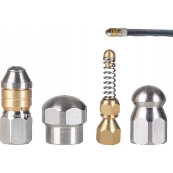 Vysokotlaký čistič TLAKOVÁ MYČKA KANALIZAČNÍ TRYSKA PRO ČIŠTĚNÍ SPLACH PRO KARCHER