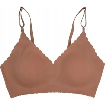 Podprsenka Bezešvá podprsenka hnědá velikost XL
