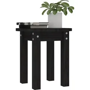 Konferenční stolek Konferenční stolek, borovicové dřevo, černá, GAGIN TYP 2