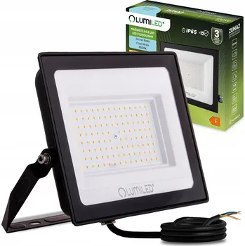 LED reflektor ZUNA2 100W 9000lm 6500K IP65 Černý LUMILED