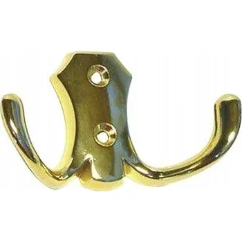 Věšák Věšák ROMANA II. 30x50mm mosazný