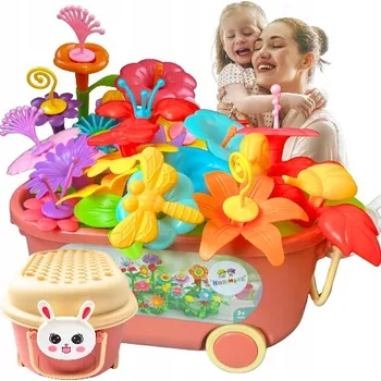 ostatní stavebnice Stavebnice plastová sada 102 dílů pro děti od 3 let