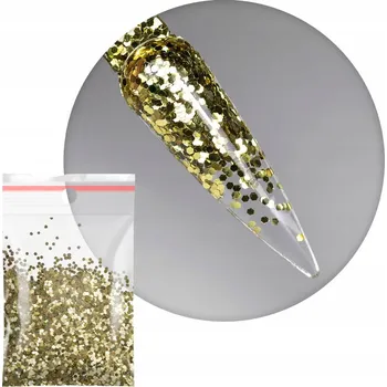 Ozdoby na nechty Honeycomb mini pihy jety Č. 2 5g