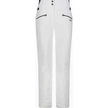 Snowboardové kalhoty Dámské lyžařské kalhoty CMP 34W4486 bianco