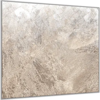 Obklad Glasdekor Sklo do kuchyně retro stříbrný kámen štuk Rozměry skla do kuchyně: 40 x 40 cm