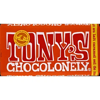 Čokoláda Tony's Mléčná čokoláda s karamelem a mořskou solí 180g