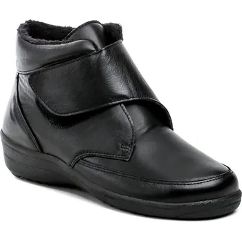 Dámská zdravotní obuv Medi Line 1506-020 černé dámské zdravotní boty šíře K EU 40 + DÁREK + Doprava ZDARMA