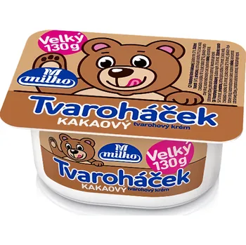 Milko Tvaroháček Tvarohový krém kakaový velký 130g