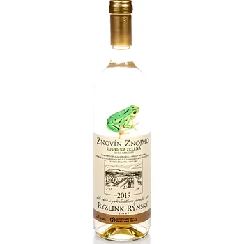 Víno Znovín Znojmo Rosnička zelená Ryzlink Rýnský 750ml
