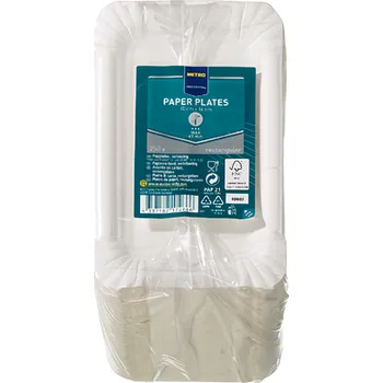 Jednorázové nádobí Metro Professional Tácek papírový 10x16 cm 250ks