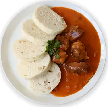 Hotové jídlo Hotovky by Košík Segedínský guláš, houskový knedlík 500g