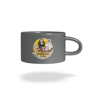 Bastard Funtastic Four hrnek makronka Grey Macaron