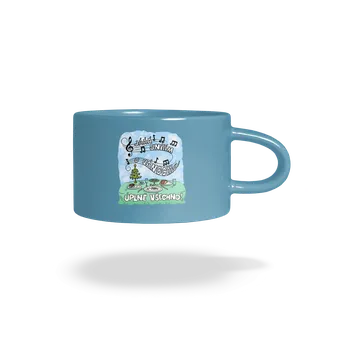 Bastard Sním o Vánocích hrnek makronka Blue Macaron