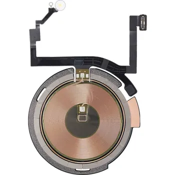 Náhradní cívka k bezdrátovému nabíjení s NFC čipem, bleskem a mikrofonem pro iPhone 14 - fialová