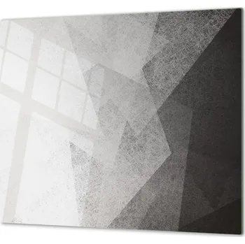 Příslušenství pro sporák Glasdekor Ochranná deska pro sporák šedo černé Rozměr V/Š: 55x55 cm, Lepení na zeď: Bez lepení na zeď
