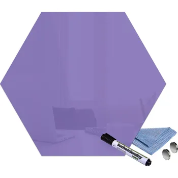 Glasdekor Magnetická skleněná tabule 55x47,6cm Barva: Levandulová RAL4005, Rozměr V/Š: 55x47,6cm